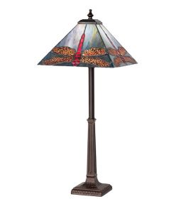 23" High Prairie Dragonfly Buffet Lamp