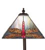 23" High Prairie Dragonfly Buffet Lamp
