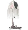 19" High Fabric Tulip Lighted Vanity Tray