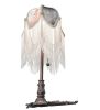 19" High Fabric Tulip Lighted Vanity Tray