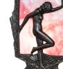 9" High Posing Deco Lady Accent Lamp
