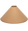 21"W X 10"H Simple Tan Paper Shade