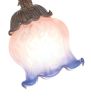 16" High Melon Flower Cherub on Swing Mini Lamp