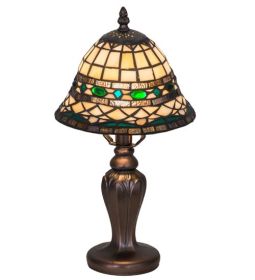 15"H Tiffany Roman Mini Lamp