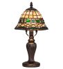 15"H Tiffany Roman Mini Lamp