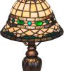 15"H Tiffany Roman Mini Lamp