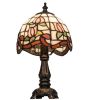 12"H Roseborder Mini Lamp