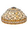 11.5" Wide Jeweled Quatrefoil Recurve Shade