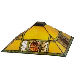 17Sq Pinecone Ridge Shade