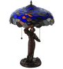 21"H Maxfield Parrish Griselda Table Lamp
