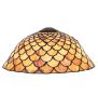12" Wide Tiffany Fishscale Shade