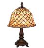 12" High Tiffany Fishscale Mini Lamp