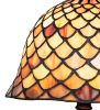 12" High Tiffany Fishscale Mini Lamp