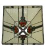 14" Square Parker Poppy Shade