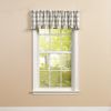 Wicklow Ruffled Valance 14" L - Dove