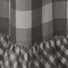 Wicklow Ruffled Shower Curtain 72" X 72" - Dove