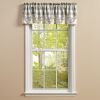 Wicklow Lined Point Valance 15" L - Dove