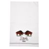2 Heads Are Better Dishtowel
