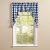 Wicklow Ruffled Swags 36" L - China Blue