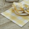 Wicklow Table Runner Backed 36" L -  Yellow