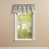 Wicklow Lined Point Valance 15" L - Dove