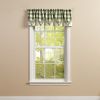 Wicklow Lined Point Valance 15" L - Sage