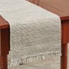 Basket Weave Table Runner 54" L -  Meadow