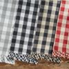 Wicklow Ruffled Table Runner 42" L -  Dove
