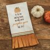 Pumpkin Spice Decorative Dishtowel