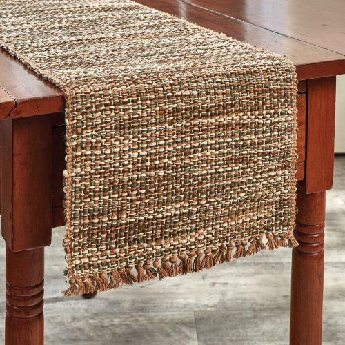 Tweed Table Runner 54" L - Ginger
