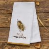 Hello Autumn Dishtowel