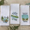Memories Are Made At The Lake Dishtowel