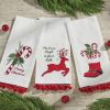 Candy Cane Dishtowel