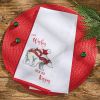 Polar Bear Kisses Dishtowel