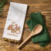 Love And Gingerbread Dishtowel