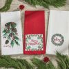 Williamsburg Merry Swag Dishtowel