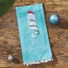 Holiday Sea Horse Dishtowel