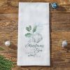 Christmas By The Sea Dishtowel