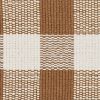 Wicklow Table Runner Yarn 54" L-Brown And Cream
