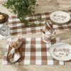 Wicklow Dishcloth-Brown And Cream