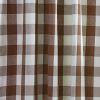 Wicklow Lined Panel Pair. 84" L-Brown And Cream