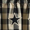 Wicklow Star Valance 14" L - Black