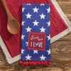 Land That I Love Decorative Dishtowel
