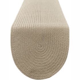 Essex Table Runner 54" L - Stone