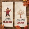 Channel Your Flannel Dishtowel