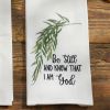 Be Still Decorative Dishtowel