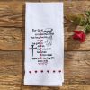 John 3:16 Embroidered Dishtowel