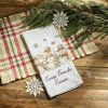 Frosty Friends Forever Dishtowel