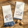 How Do I Like My Eggs Decorative Dishtowel