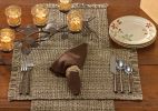 Tweed Placemat - Espresso
